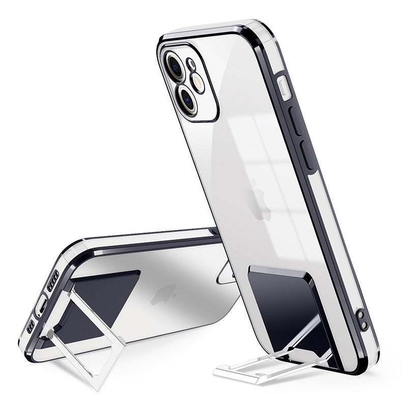 Tel Protect Kickstand Luxury Case for Iphone 11 Black