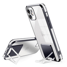 Заредете изображение във визуализатора на галерията – Tel Protect Kickstand Luxury Case for Iphone 13 Pro Black
