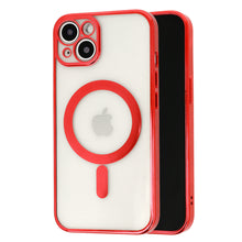 Заредете изображение във визуализатора на галерията – Tel Protect Magsafe Luxury Case for Iphone 11 Red
