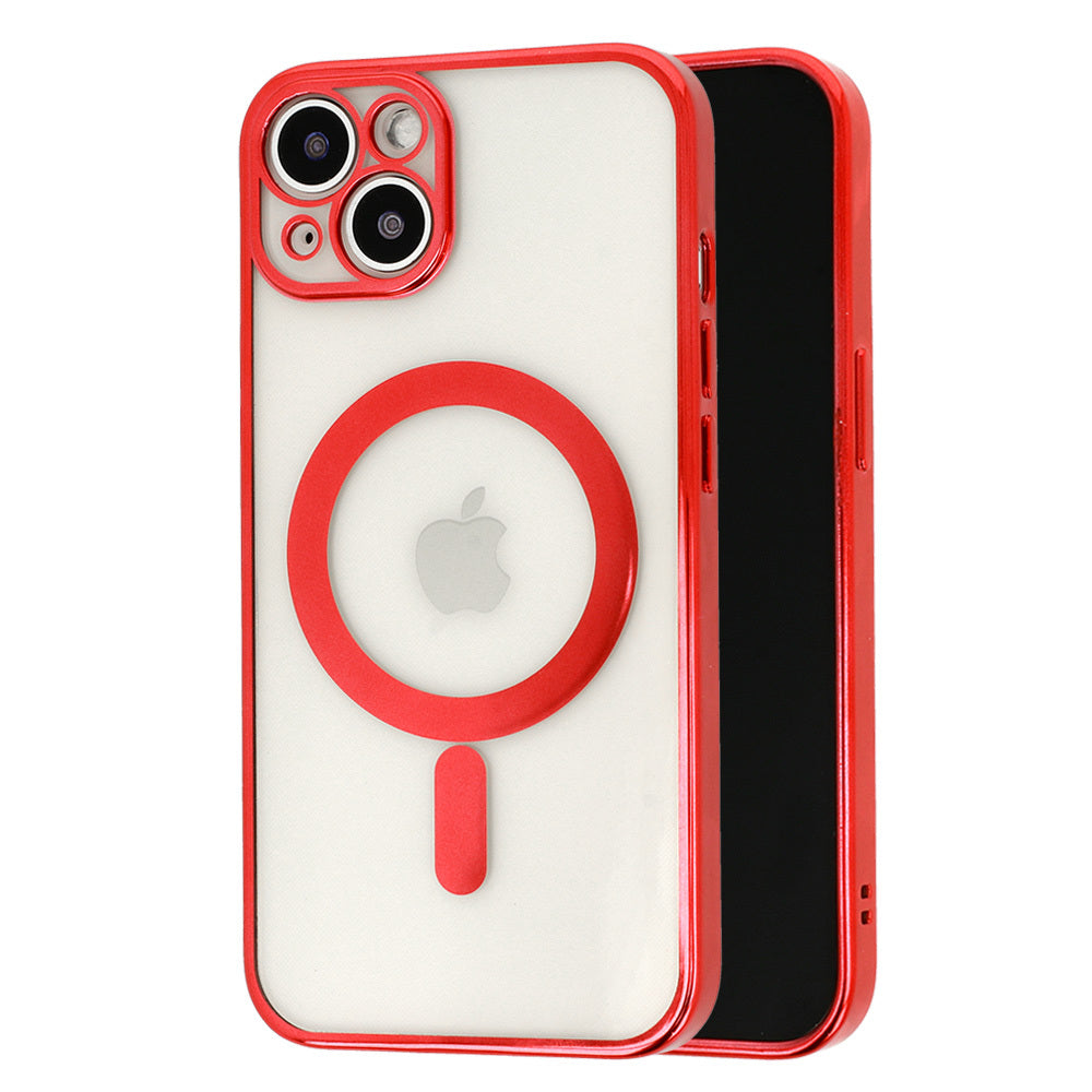 Tel Protect Magsafe Luxury Case for Iphone 13 Pro Red