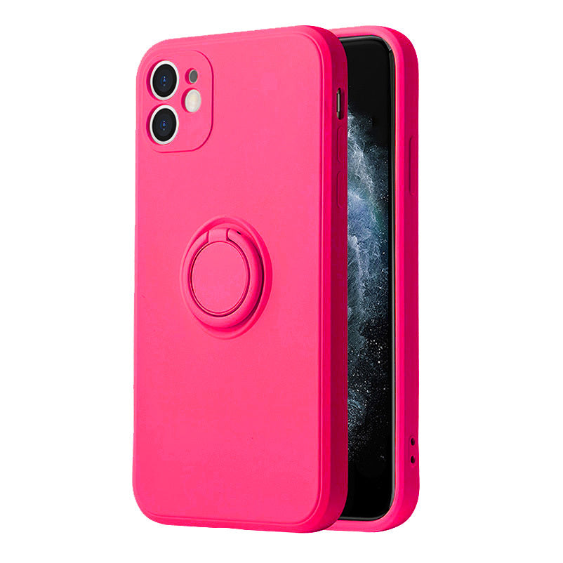 Vennus Silicone Ring for Samsung Galaxy S22 Plus Pink
