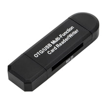 Заредете изображение във визуализатора на галерията – Card reader CR03 OTG Micro SD + SD - Micro USB + USB
