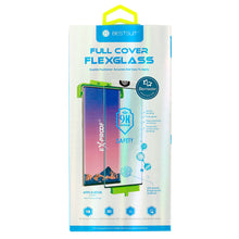 Заредете изображение във визуализатора на галерията – Bestsuit Flexible Full Glue 5D Hybrid Tempered Glass for SAMSUNG GALAXY S22 Black (hot bending)
