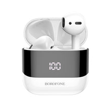 Заредете изображение във визуализатора на галерията – Borofone TWS Bluetooth Earphones BES15 Treasure White
