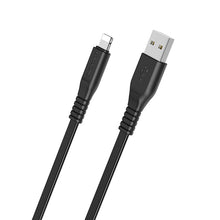 Заредете изображение във визуализатора на галерията – Borofone Cable BX23 Wide Power - USB to Lightning - 2,4A 1 metre black
