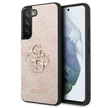 Заредете изображение във визуализатора на галерията – Original Case GUESS 4G Big Metal Logo GUHCS22S4GMGPI for Samsung Galaxy S22 pink
