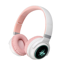 Заредете изображение във визуализатора на галерията – Earphones GJBY - BLUETOOTH HZ-BT633 White-pink
