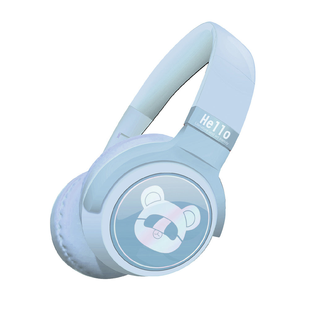 GJBY headphones - BLUETOOTH CA-032 Light blue