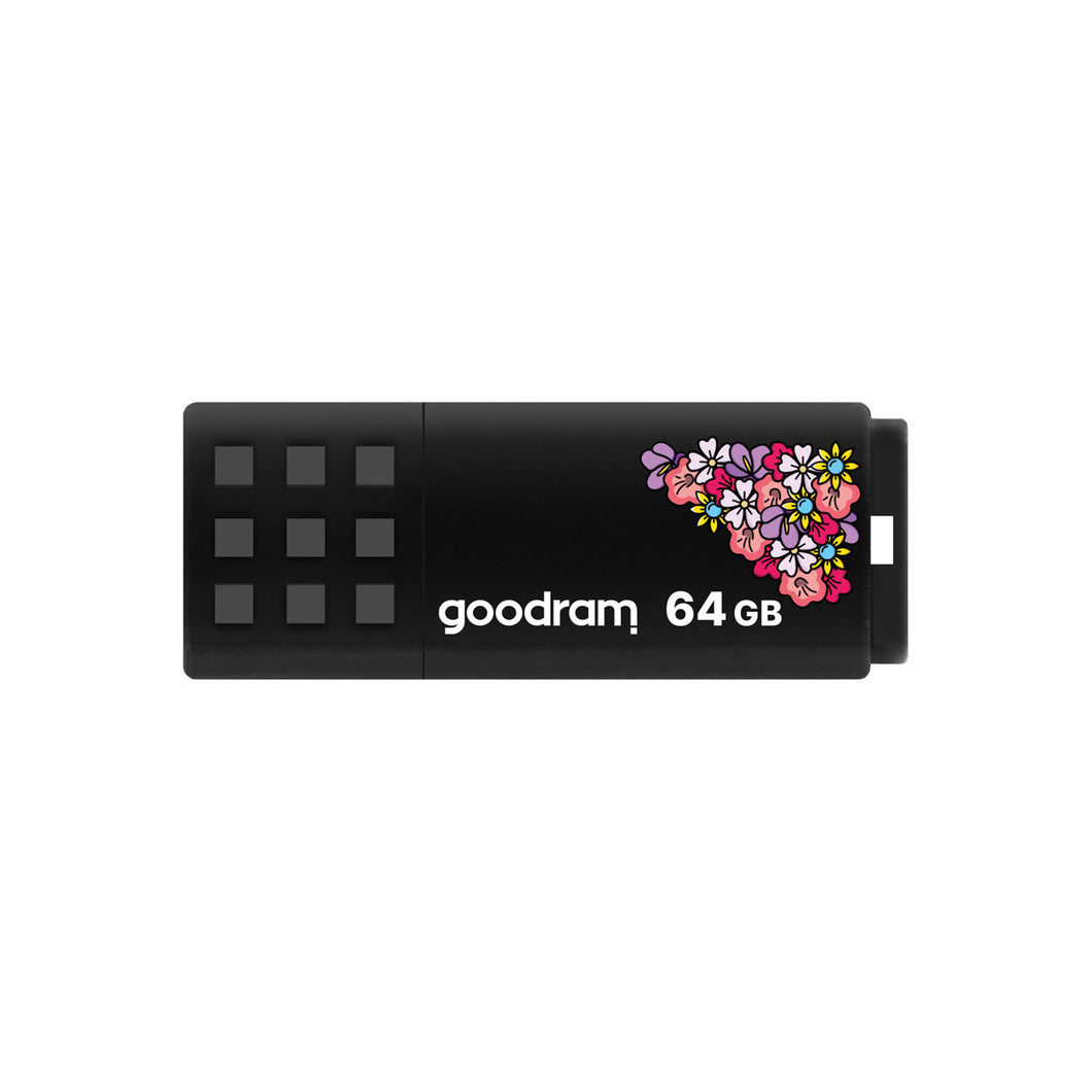 GOODRAM UME2 Pendrive - 64GB USB 2.0 Spring Black