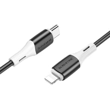 Заредете изображение във визуализатора на галерията – Borofone Cable BX79 - Type C to Lightning - PD 20W 1 metre black
