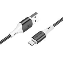 Заредете изображение във визуализатора на галерията – Borofone Cable BX79 - USB to Micro USB - 2,4A 1 metre black
