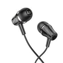 Заредете изображение във визуализатора на галерията – Borofone Earphones BM69 Universal with microphone black
