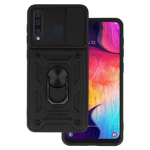 Заредете изображение във визуализатора на галерията – Slide Camera Armor Case for Samsung Galaxy A20/A30/A50 Black
