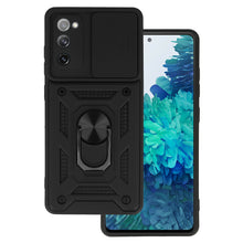 Заредете изображение във визуализатора на галерията – Slide Camera Armor Case for Samsung Galaxy S20 FE/Lite Black
