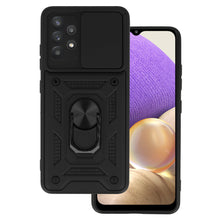 Заредете изображение във визуализатора на галерията – Slide Camera Armor Case for Samsung Galaxy A32 4G Black
