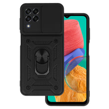 Заредете изображение във визуализатора на галерията – Slide Camera Armor Case for Samsung Galaxy M33 5G Black
