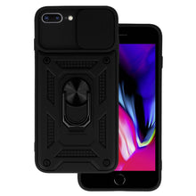 Заредете изображение във визуализатора на галерията – Slide Camera Armor Case for Iphone 7 Plus/8 Plus Black

