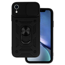 Заредете изображение във визуализатора на галерията – Slide Camera Armor Case for Iphone XR Black
