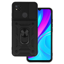 Заредете изображение във визуализатора на галерията – Slide Camera Armor Case for Xiaomi Redmi 9C Black
