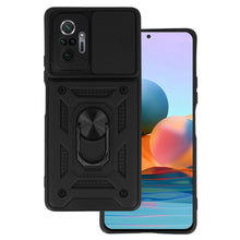 Заредете изображение във визуализатора на галерията – Slide Camera Armor Case for Xiaomi Redmi Note 10 Pro/Note 10 Pro Max Black
