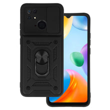 Заредете изображение във визуализатора на галерията – Slide Camera Armor Case for Xiaomi Redmi 10C Black
