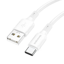 Заредете изображение във визуализатора на галерията – Borofone Cable BX80 Succeed - USB to Type C - 3A 1 metre white
