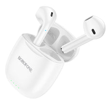 Заредете изображение във визуализатора на галерията – Borofone TWS Bluetooth Earphones BW17 Only Me бели
