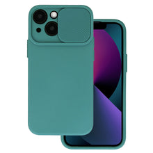 Заредете изображение във визуализатора на галерията – Camshield Soft for Iphone 14 Pro Dark green
