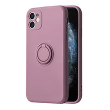 Заредете изображение във визуализатора на галерията – Vennus Silicone Ring for Iphone 14 Plus Purple
