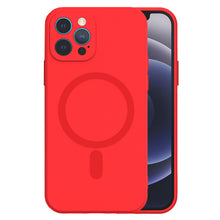 Заредете изображение във визуализатора на галерията – TEL PROTECT MagSilicone Case for Iphone 14 Pro Max Red
