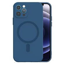Заредете изображение във визуализатора на галерията – TEL PROTECT MagSilicone Case for Iphone 14 Pro Max Navy
