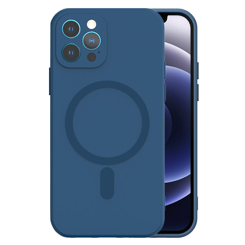 TEL PROTECT MagSilicone Case for Iphone 14 Pro Max Navy