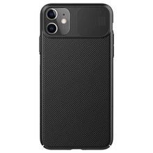 Заредете изображение във визуализатора на галерията – Nillkin CamShield PC Case for Iphone 11 black
