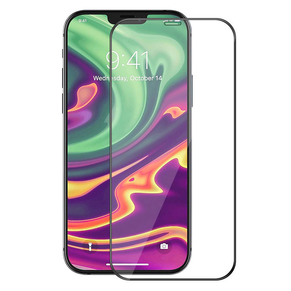 Стъклен протектор HARD CERAMIC за IPHONE 14 черен