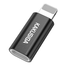 Заредете изображение във визуализатора на галерията – KAKU Adapter KSC-559 Chenxing - Micro USB to Lightning - black
