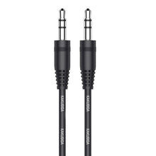 Заредете изображение във визуализатора на галерията – KAKU Cable KSC-451 Nuoyan - jack 3,5mm to jack 3,5mm - 2 metres black
