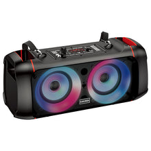 Заредете изображение във визуализатора на галерията – KAKU Portable Bluetooth Speaker KSC-689 Kusheng karaoke with microphone Black
