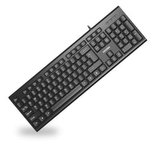 Заредете изображение във визуализатора на галерията – KAKU Wired keyboard KSC-359 Aobo black
