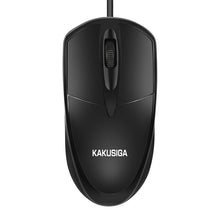 Заредете изображение във визуализатора на галерията – KAKU Wired computer mouse KSC-355 Yuantu optical 1500DPI black
