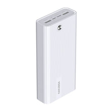 Заредете изображение във визуализатора на галерията – KAKU Power Bank 20000mAh KSC-412 Langbo - 2xUSB - with a stand for a phone white
