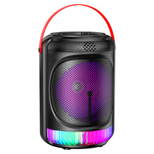 Заредете изображение във визуализатора на галерията – KAKU Portable Bluetooth Speaker KSC-701 Xuanguang karaoke with microphone black
