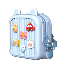 Заредете изображение във визуализатора на галерията – Kids handbag backpack K32 blue
