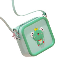 Заредете изображение във визуализатора на галерията – Kids handbag B3 green frog
