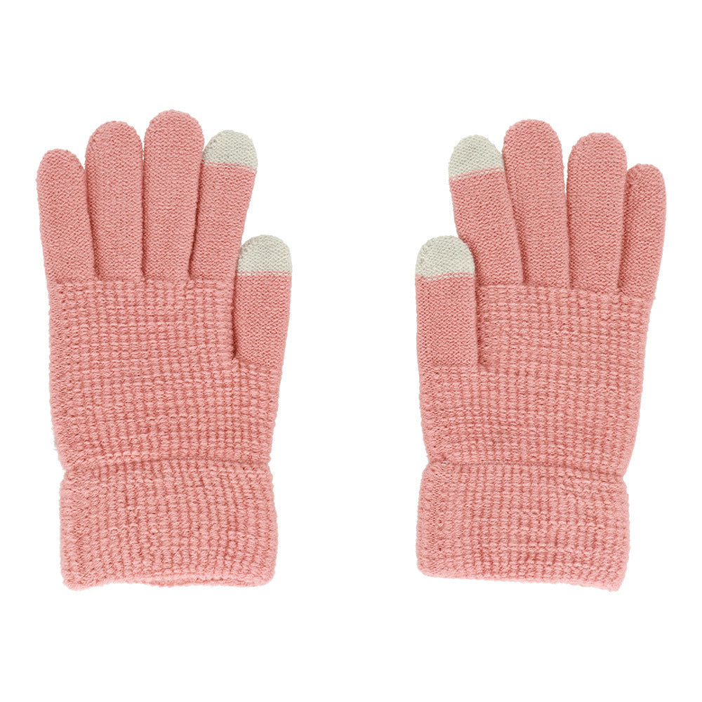 Gloves for touch screens design 2 PINK
