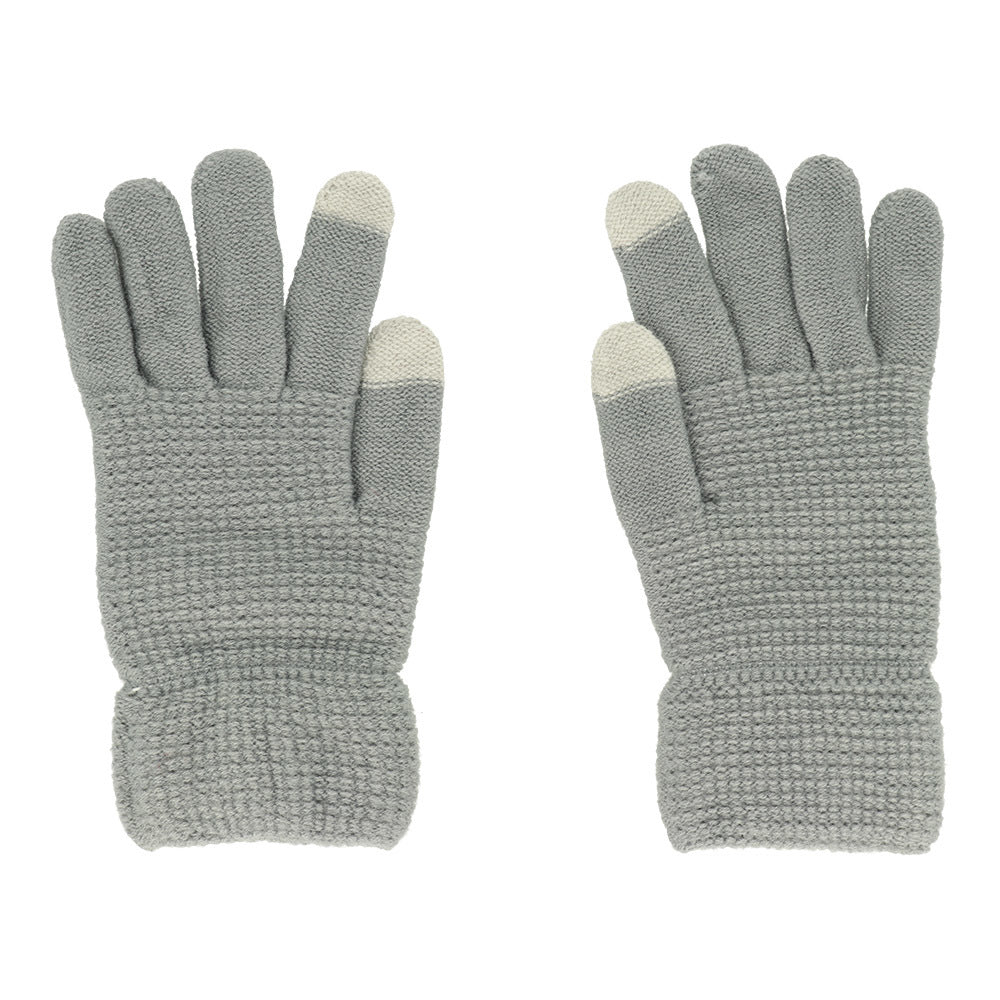 Gloves for touch screens design 2 GREY