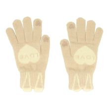 Заредете изображение във визуализатора на галерията – Gloves for touch screens LOVE BEIGE
