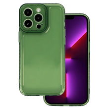Заредете изображение във визуализатора на галерията – Crystal Diamond 2mm Case for Iphone 14 Green
