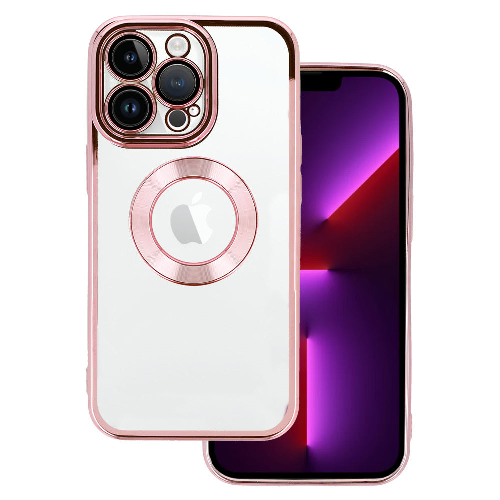 Beauty Clear Case for Iphone 14 Pro Max pink