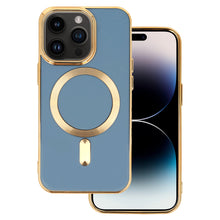 Заредете изображение във визуализатора на галерията – Beauty Magsafe Case for Iphone 12 blue

