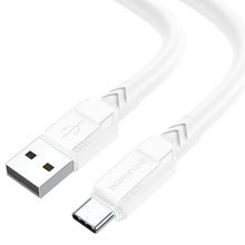 Заредете изображение във визуализатора на галерията – Borofone Cable BX81 Goodway - USB to Type C - 3A 1 metre white

